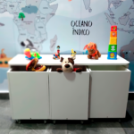 Móvel Organizador com 3 baús - Super Mário - Imagem 2
